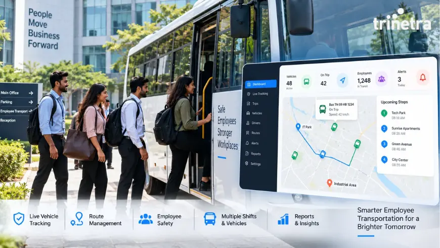 Employee Transportation Fleet Management Software