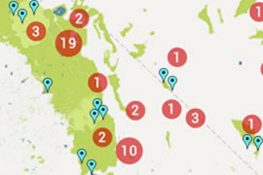 Reasons to have clusters in maps