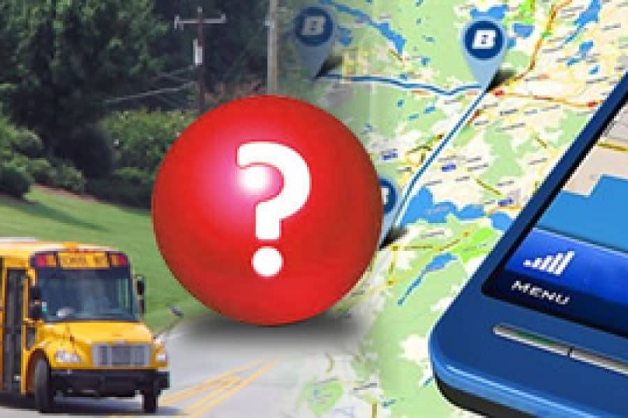 Why should schools track their buses