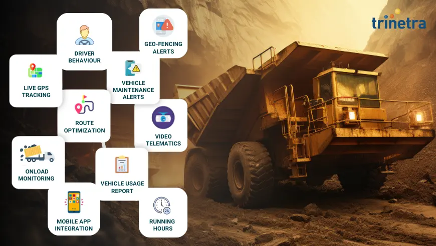 Mine fleet management software