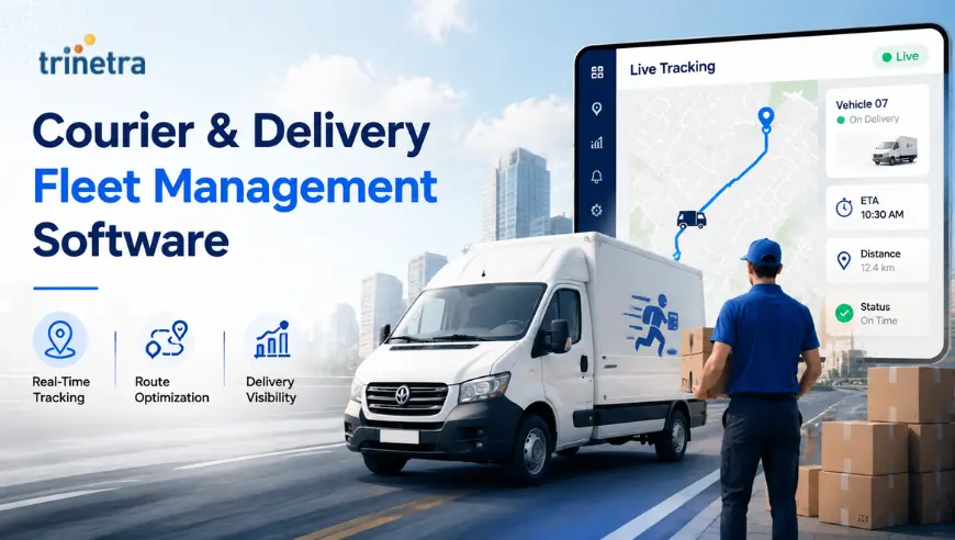 Courier Delivery Fleet Management Software