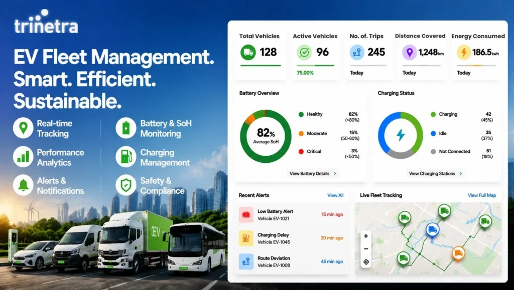ev vehicle managment software
