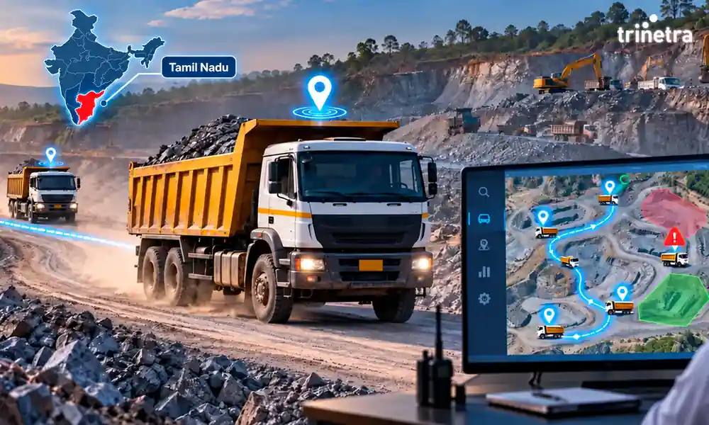 GPS Tracking Made Mandatory for Trucks Carrying Minerals in Tamil Nadu